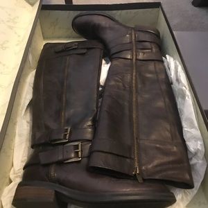 Enzo Angiolini Easaylem Dark Brown Boots!
